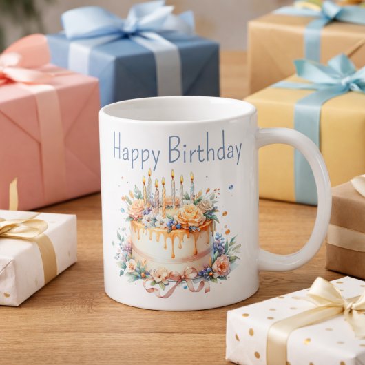 Taza de cumpleaños koffiemok