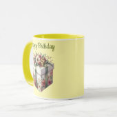 Taza de cumpleaños  mok (Voorkant links)