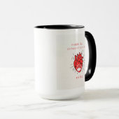 Taza de dedicación  mok (Voorkant rechts)