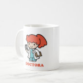 Taza de doctora koffiemok (Voorkant links)