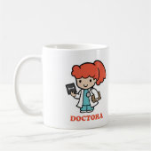 Taza de doctora koffiemok (Links)