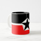 Taza de Eltavia 2024 Tweekleurige Koffiemok (Voorkant links)