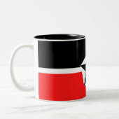 Taza de Eltavia 2024 Tweekleurige Koffiemok (Links)