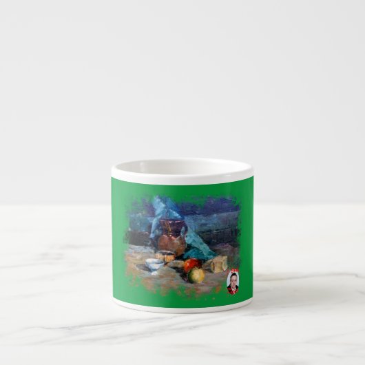 Taza De Espresso Bodegón a espátula Kop (Voorkant)