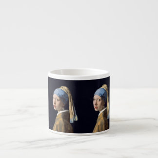 Taza de espresso de La joven de la perla Kop