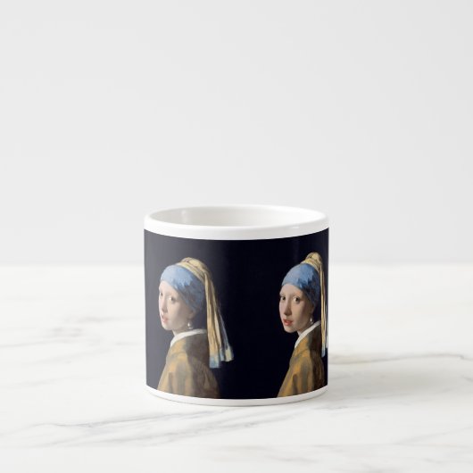Taza de espresso de La joven de la perla Kop (Voorkant)