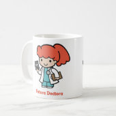 Taza de futura Doctora Koffiemok (Voorkant links)