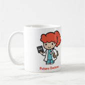 Taza de futura Doctora Koffiemok (Links)