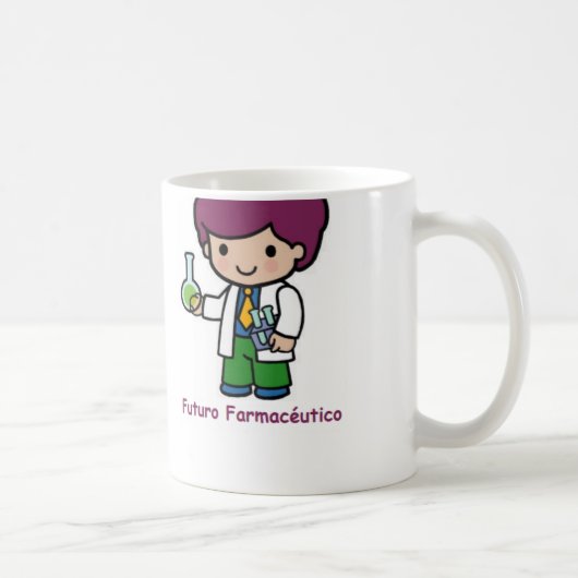 Taza de futuro farmacéutico koffiemok (Rechts)