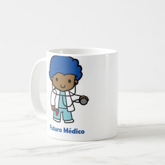 Taza de futuro médico koffiemok (Voorkant links)