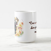 "Taza de inspiración con amigo peludo" Koffiemok (Center)