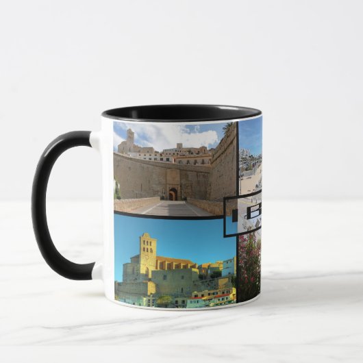 taza de la isla de Ibiza en Baleares Mok (Links)