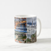 taza de la isla de Menorca - Minorca Koffiemok (Voorkant rechts)