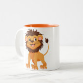 taza de Leone Tweekleurige Koffiemok (Voorkant links)