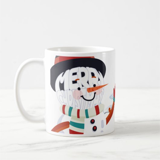 Taza de Muñeco de Nieve para Navidad Koffiemok (Links)