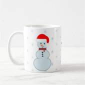 Taza de Navidad con tres hombres de nieve Koffiemok (Links)