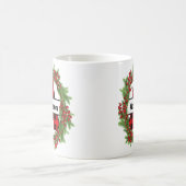 "Taza de navidad personalizada con letra A" Koffiemok (Center)