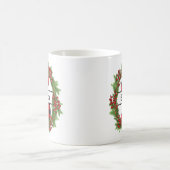 "Taza de navidad personalizada con letra S" Koffiemok (Center)