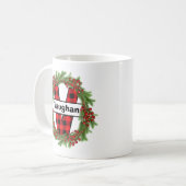"Taza de navidad personalizada con letra V" Coff Koffiemok (Voorkant links)