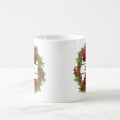 "Taza de navidad personalizada con letra Z" Koffiemok (Center)