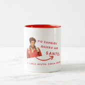 Taza de oracion tweekleurige koffiemok (Center)