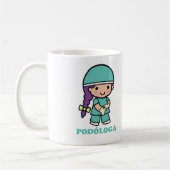 Taza de podóloga koffiemok (Links)