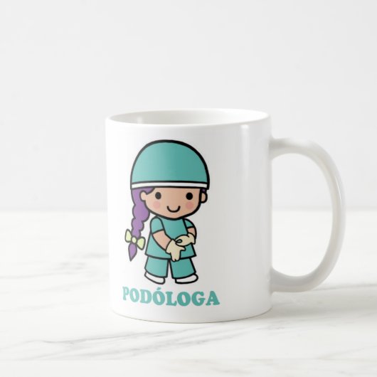Taza de podóloga koffiemok (Rechts)