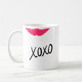 Taza de porcelana XOXO Koffiemok