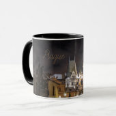 taza de Praga en República Checa Mok (Voorkant links)