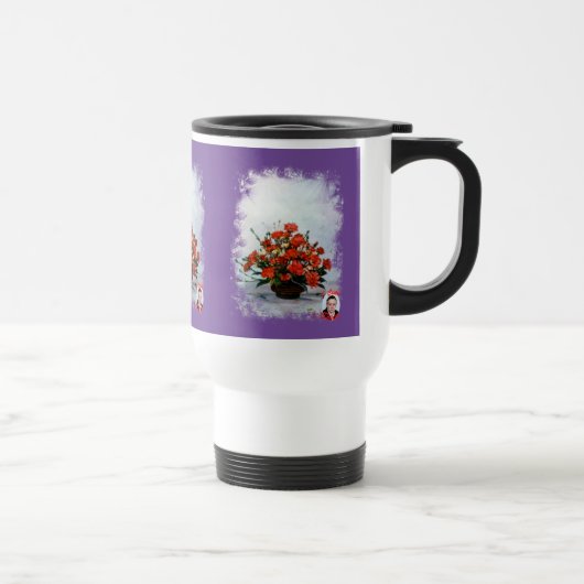 Taza De Viaje Bodegón de flores Reisbeker (Rechts)