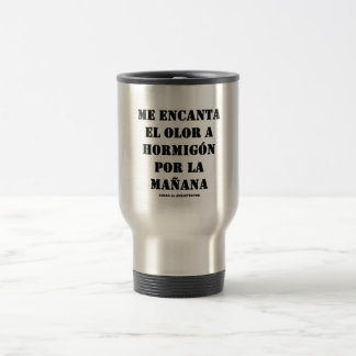 Taza de viaje - OLOR A HORMIGÓN POR LA MAÑANA Reisbeker