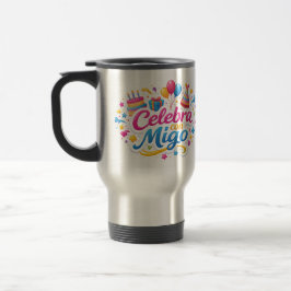 Taza de Viaje y de Regalo con Diseño “Celebra Conm Reisbeker