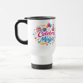 Taza de Viaje y de Regalo con Diseño “Celebra Conm Reisbeker