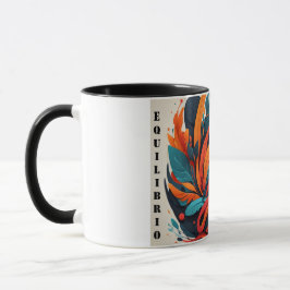 Taza Decorativa Arte Simbólico Equilibrio Mok