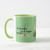 Taza del conejito de la esperanza. mok (Links)