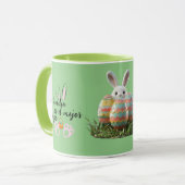 Taza del conejito de la esperanza. mok (Voorkant links)