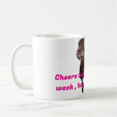 Taza desayuno con perrito divertido koffiemok (Links)