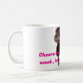 Taza desayuno con perrito divertido koffiemok