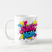  Taza día de las madres Super mama  Koffiemok (Links)
