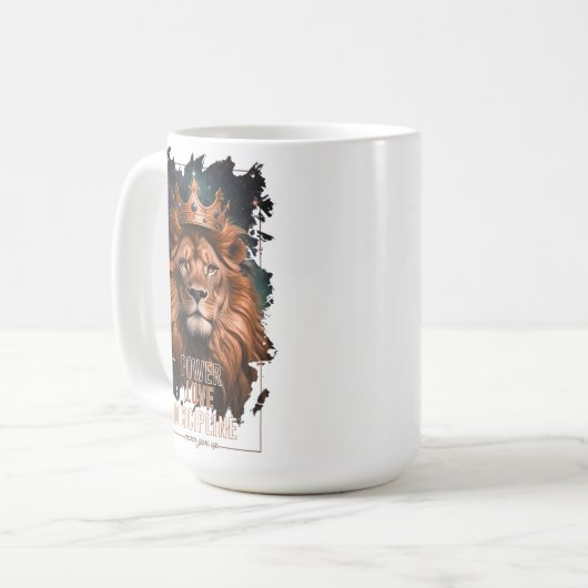 Taza Diseño de León Koffiemok (Voorkant links)