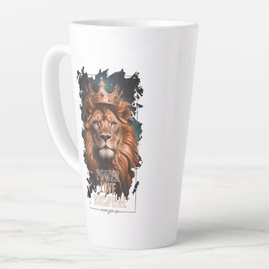 Taza Diseño de León Latte Mok (Linkerhoek)