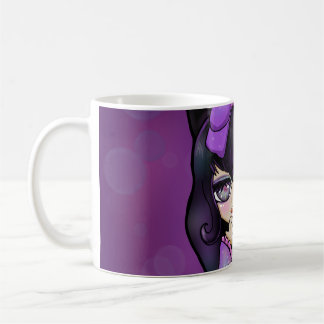 Taza diseño Kuromi fanart rostro Koffiemok