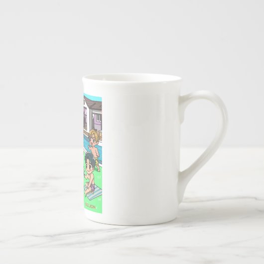 Taza divertida. porselein kop (Rechts)