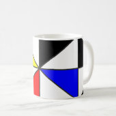 Taza en colores primarios koffiemok (Voorkant rechts)