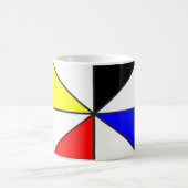 Taza en colores primarios koffiemok (Center)