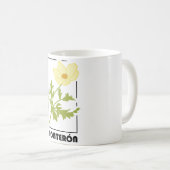 Taza estampado de flor Monterón Koffiemok (Voorkant rechts)