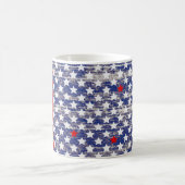 TAZA ESTRELLAS AZUL ROJO STARBUCKS BLUE RED WHITE KOFFIEMOK (Center)