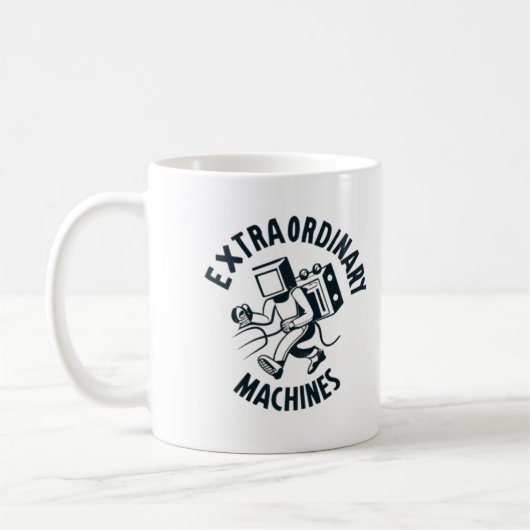 Taza "Extraordinary Machines" Koffiemok (Links)