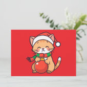 Taza Feestdagenkaart (Staand voorkant)