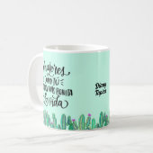 Taza frase en español para una mujer especial koffiemok (Voorkant links)